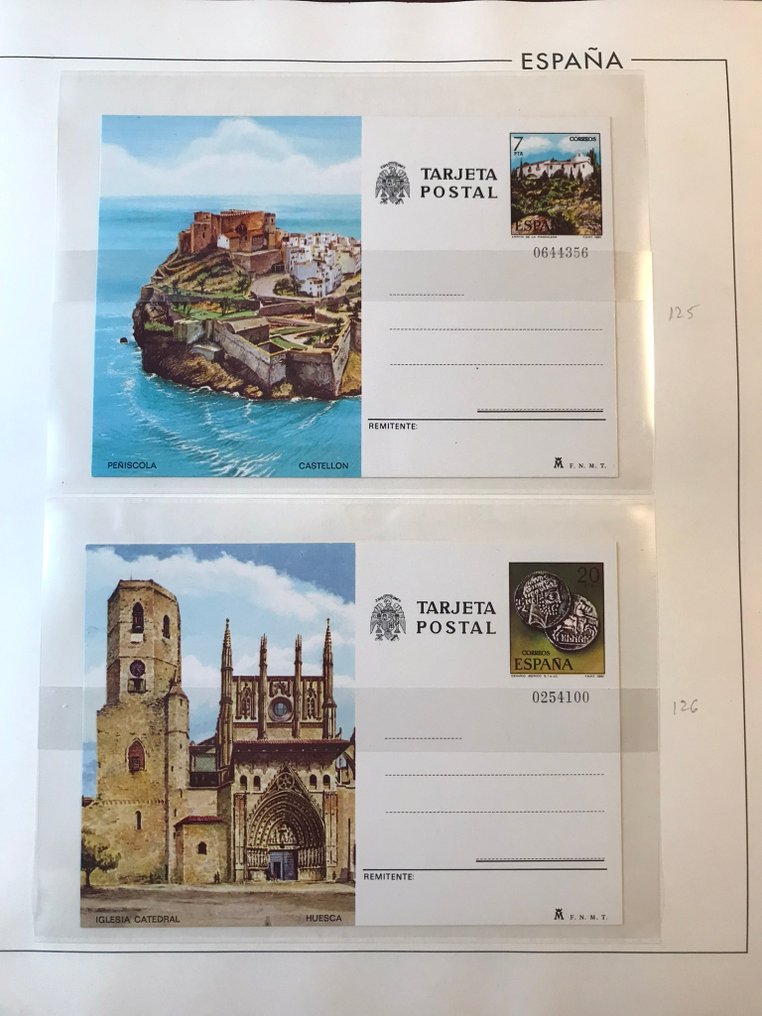 Ισπανία 1981/2013 - Συλλογή καρτών, ολόκληρα postcards - Ισπανία 1981/2013. - Edifil #1.0