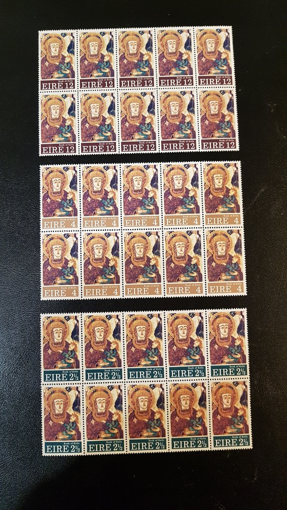 爱尔兰、马耳他和瑞士 1969/1982 - 在不同数量下的材料积累 #2.1