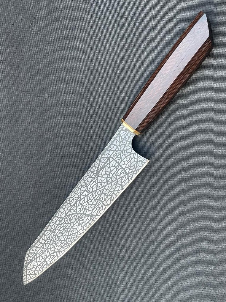 Custom Craft Knife - R530 - 餐刀 - 木, 钢 #1.0