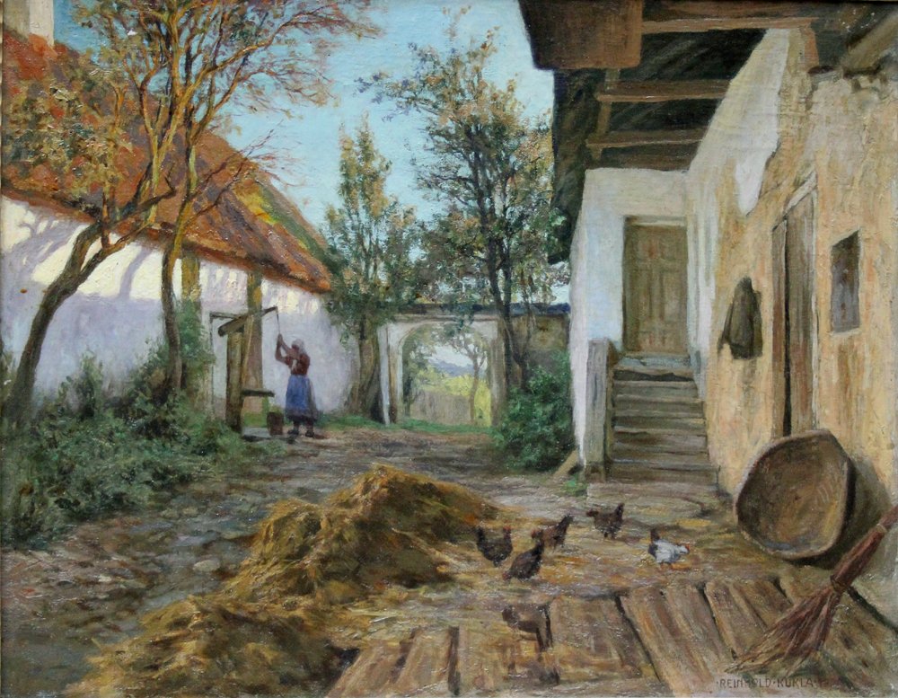 Reinhold Kukla (1877-1965) - Afternoon sun #1.0