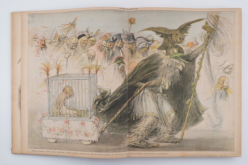 Léandre, Rabier, Robida, e.a. - Recueil L'Album - 1901-1902 #4.3