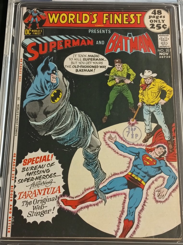 World's Finest Comics #207 - EGC 9.2 - A Matter of Light and Death! - 1 Graded comic - First edition - 1971 #2.1