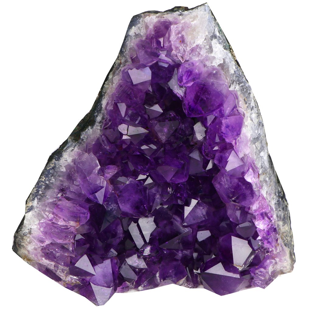 Vivid Amethyst Geode - 16x15x9 cm- 2.4 kg #1.0