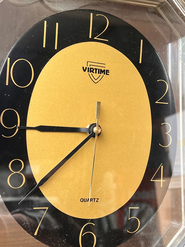 壁挂钟 - VIRTIME -  现代的 塑料 - 1980-1990 - 无底价 #4.3