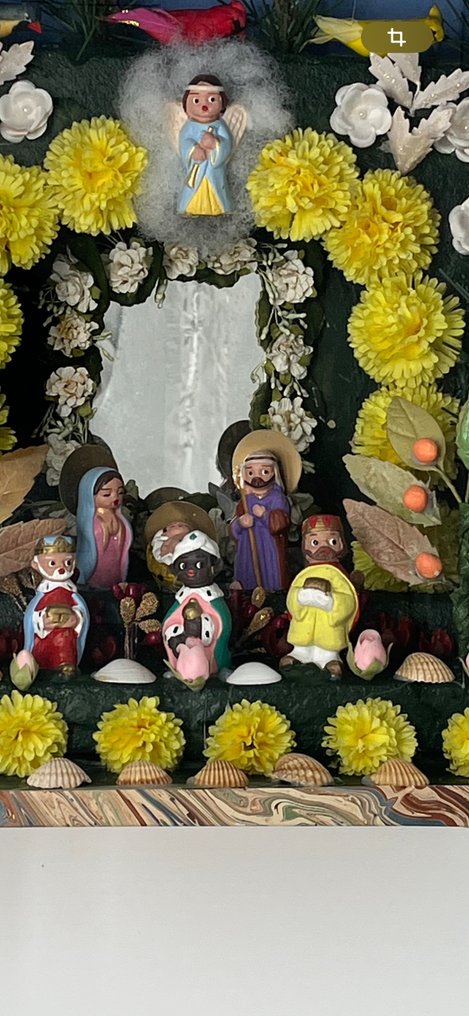 Nativity scene - Cabezones - Earthenware #2.1