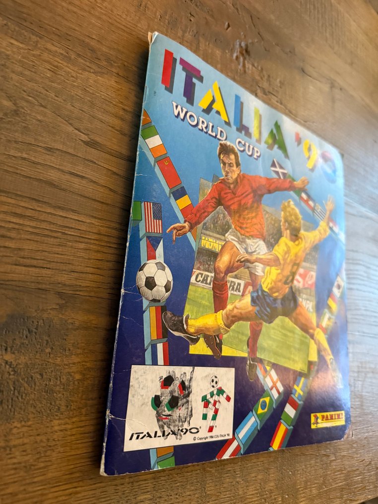 Panini WC Italy 90 Marco van Basten, Diego Maradona Original edition, Includes original order form - 1 Complete album - Light Played (LP) #1.0