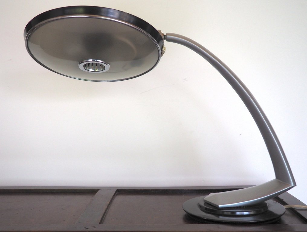 Fase - Luis Perez de la Oliva - Table lamp - Boomerang 2000 - Steel #2.1