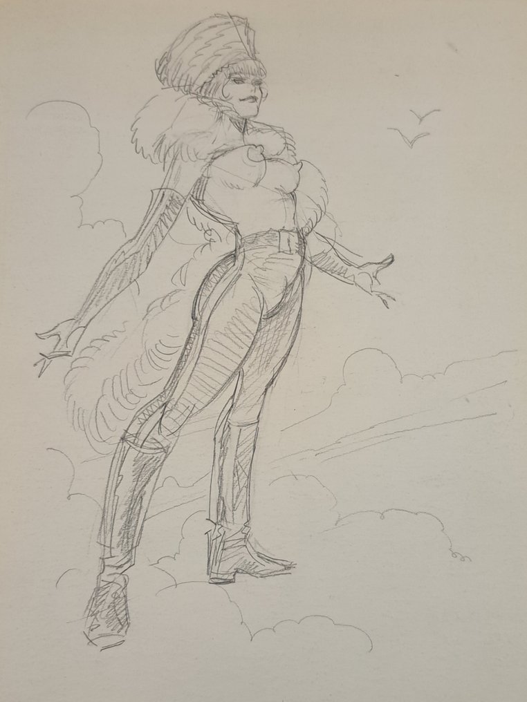 Frollo, Leone - 1 Original preliminary drawing - Mona Street in Russia #4.3