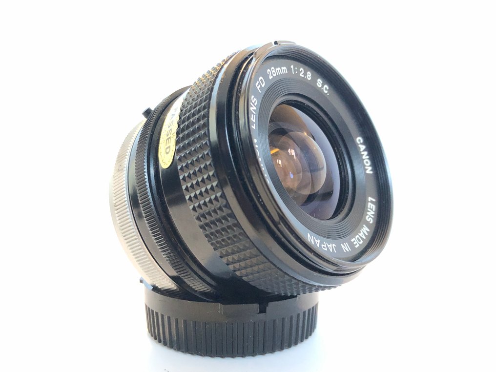 Canon FD 28mm f2.8 S.C. + org. case Fényképezőgép objektív #2.1