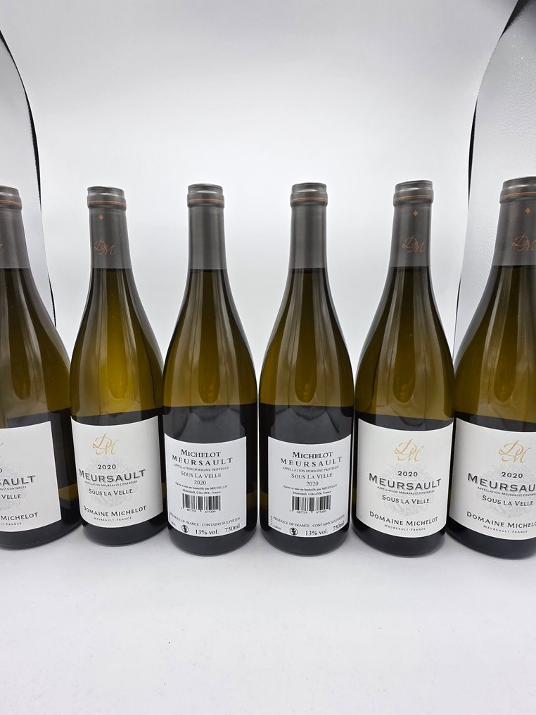 2020 Domaine Michelot "Sous la Velle" - Meursault - 6 Bottles (0.75L) #3.2