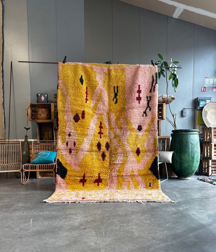 Νέο μαροκινό χαλί Boujad – Χειροποίητο χαλί από μαλλί Βερβέρ - Χαλί - 260 cm - 160 cm - Χειροποίητο χαλί από μαλλί #1.0