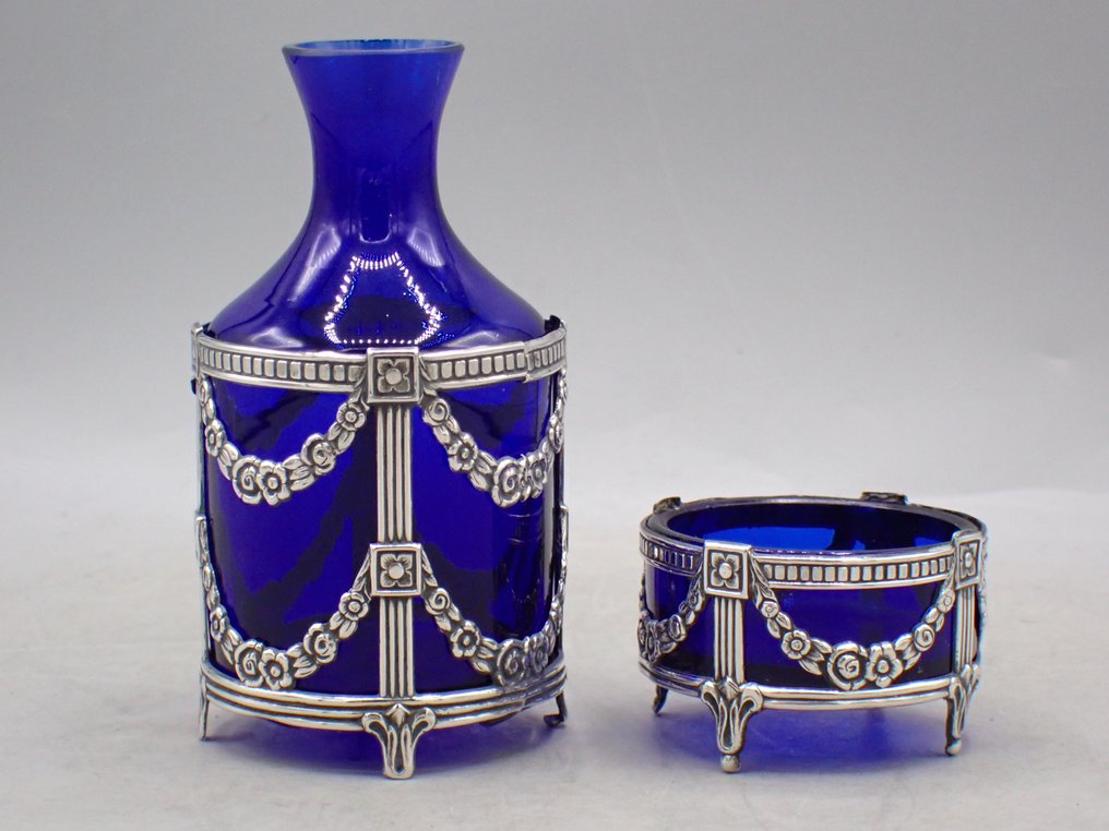 Pedro Durán - Solniță (2) - Set de sare și oțet - .915 argint #1.0