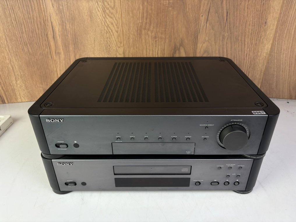 Sony - TA-S7 Amplifier - CDP-S7 CD Player Stereoset #2.1