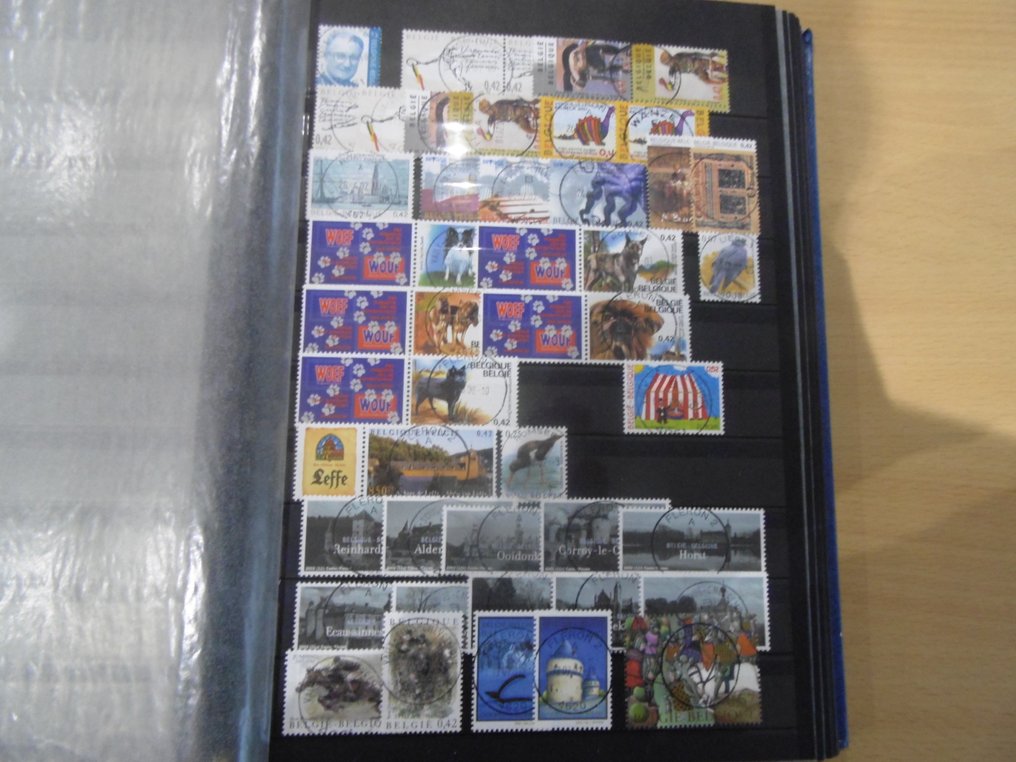 Βέλγιο 2002/2003 - Περίπου πλήρης συλλογή με όλες τις κεντρικές σφραγίδες από διάφορους δήμους. #1.0