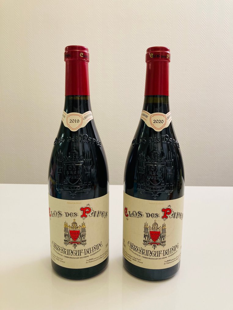 2019 Clos des Papes Chateauneuf-du-Pape - Châteauneuf-du-Pape - 2 Pullot (0.7 L) #1.0