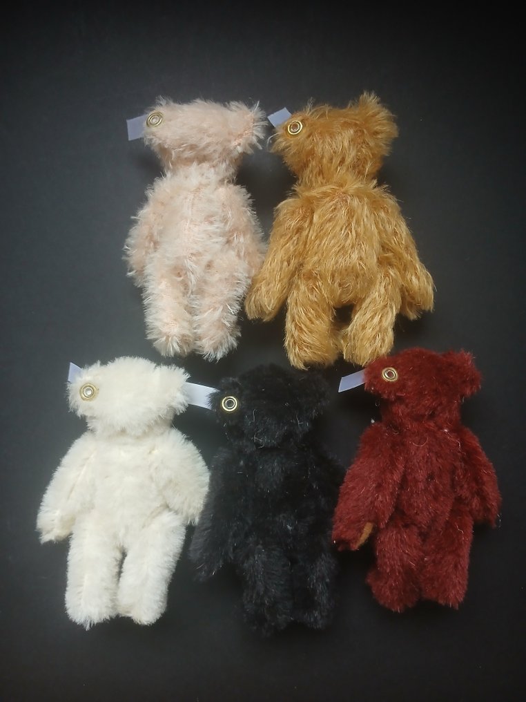 Steiff - Figur - Steiff club beertjes set  (5) - Textil #1.0