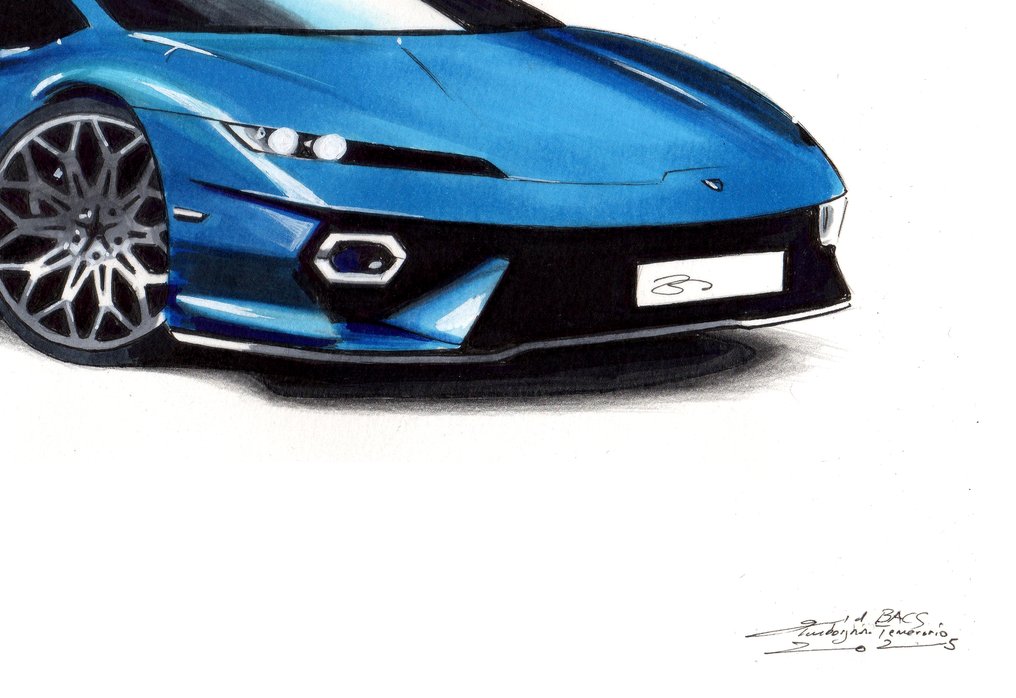 Πρωτότυπο σχέδιο - Lamborghini - Lamborghini Temerario - Baes gerald - 2025 #4.3