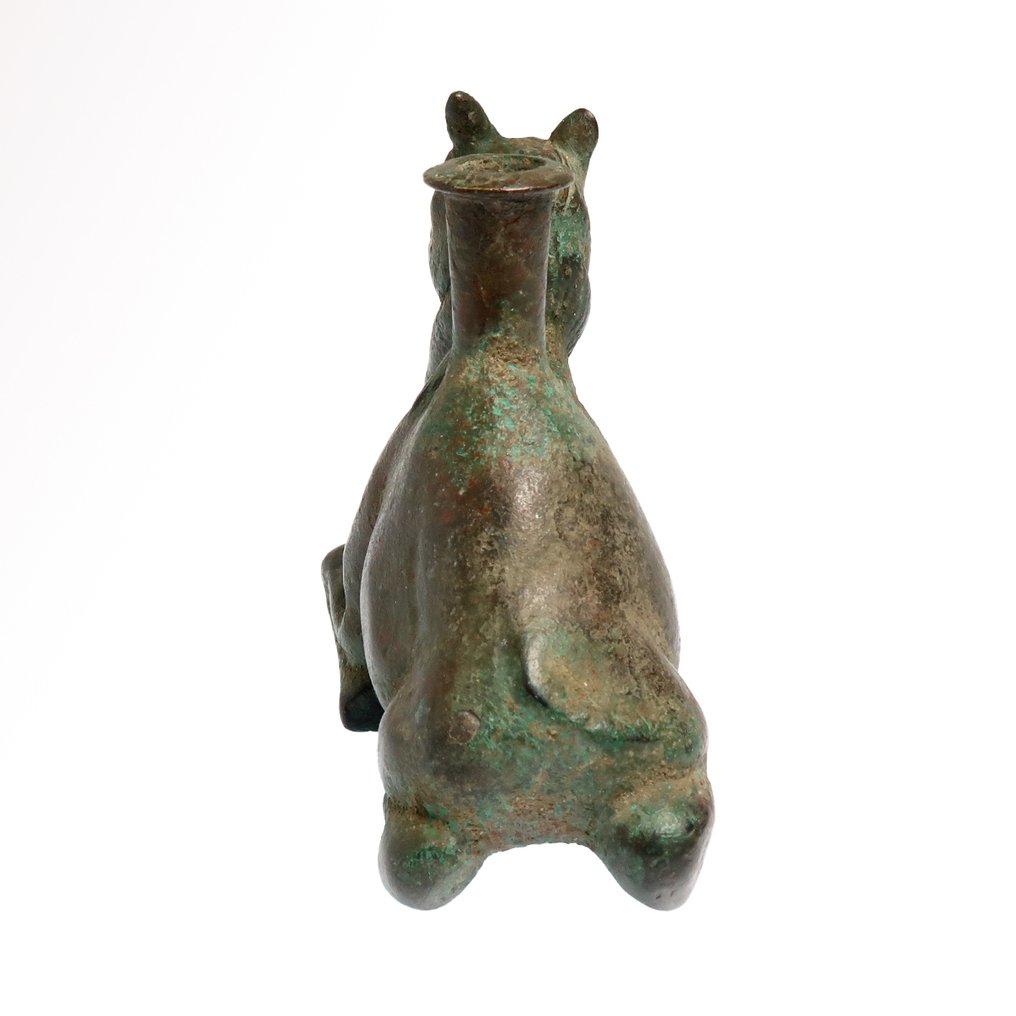 Βακτρία Μπρούντζος Μπουκάλι καλλυντικών δρομέας καμήλας #4.3