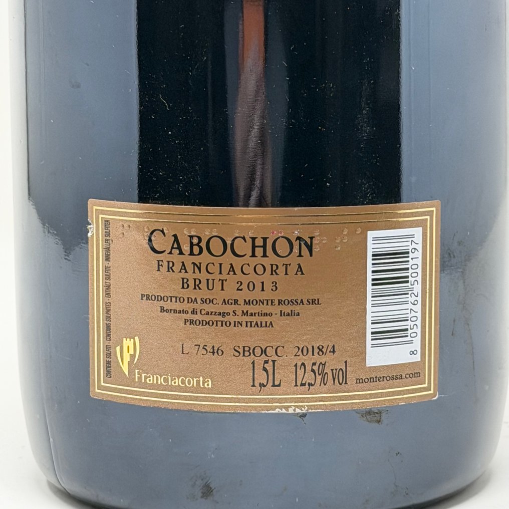 2013 Soc. Agr. Monte Rossa SRL, Cabochon - Franciacorta Brut - 1 Magnum (1.5L) #1.0