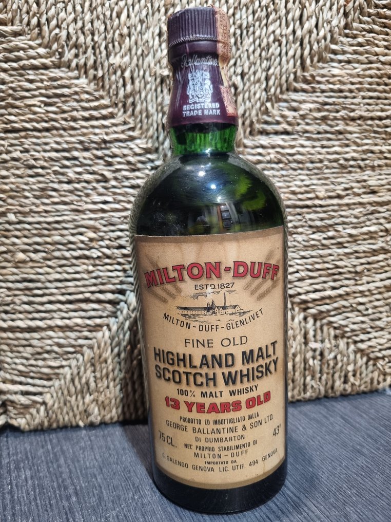 Milton-Duff Glenlivet 13 years old  - b. 1970年代 - 75厘升 #1.0