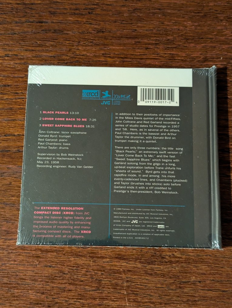 Miles Davis, Kenny Burrell, Ella Fitzgerald, Kenny Dorham, Sarah Vaughan, The Modern Jazz Quartet, Ernie Watt, Zoot Sims, Wynton Kelly, Johnny, Thelonious Monk, Sonny Rollins, Coleman Hawkins - Various jazz albums of the XRCD JVS label (Amazing For Collectionaires) - CD - 1993 #4.3