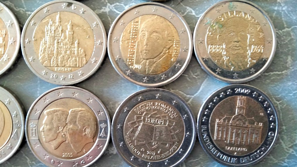 Ευρώπη. 2 Euro 2004/2023 (20 pièces)  (χωρίς τιμή ασφαλείας) #4.3