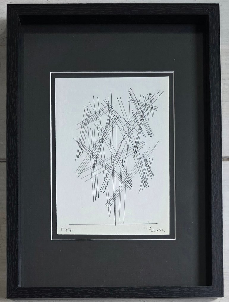 Siep Van Den Berg (1913-1998) - PEOPLE = Abstracte compositie #3.2