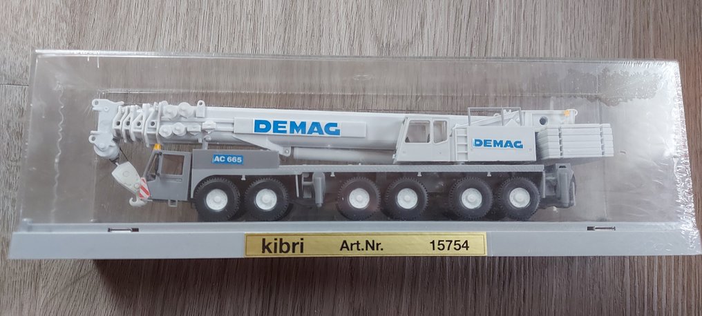 Kibri H0 - 15754 - Model train building kits (1) - Ready-made model "DEMAG Telekopkran AC 665" #1.0