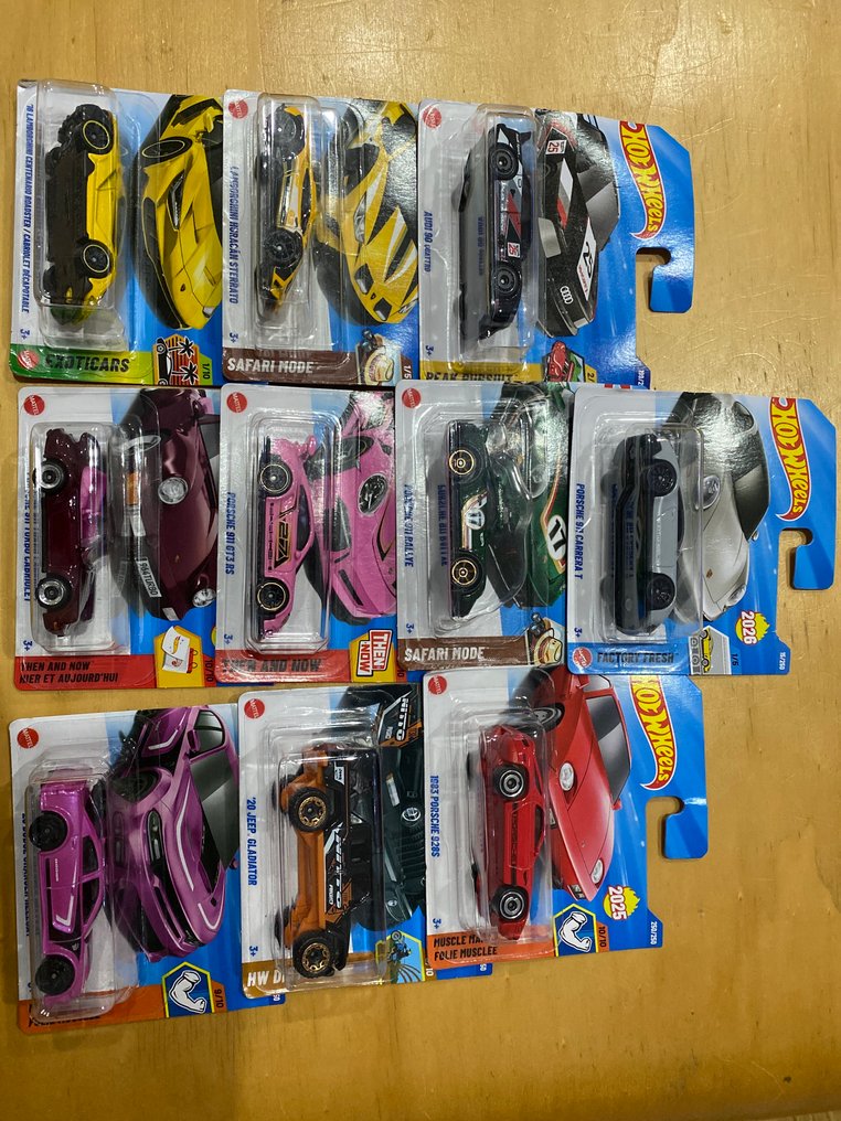 Hot Wheels 1:64 - Σπορ αυτοκίνητο μοντελισμού  (10) #1.0