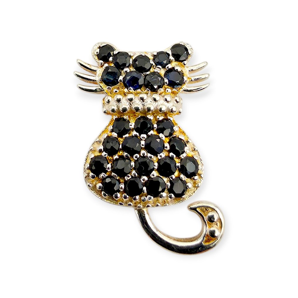 Sem preço de reserva - Pingente Prata - Sapphire (Certificado) #1.0