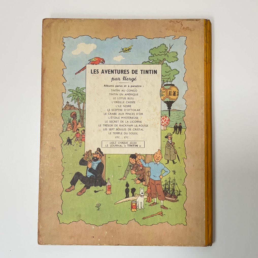 Tintin T13 - Les 7 boules de cristal (B3) - C - 1 Album - Neuauflage - 1949 #1.0