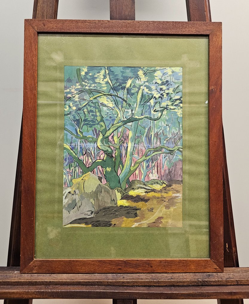 J. Ritter (XIX-XX) - NO RESERVE -  Trees in inner Vibration #1.0