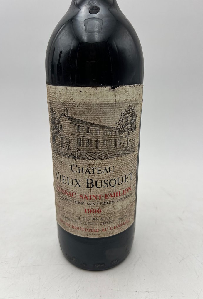 1990 Château Vieux Busquet - Burdeos, Lussac Saint Emilion - 6 Botellas (0,75 L) #3.2