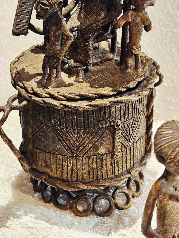 雕像、物体、阿散蒂 - Achantis - 加纳  (没有保留价) #4.3