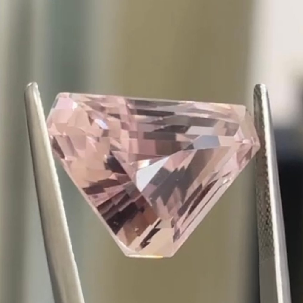 沒有保留價 粉色 紫鋰輝石  - 38.88 ct - 國際有色寶石協會 (ICA GemLab) - 顶级天然锂辉石 #2.1