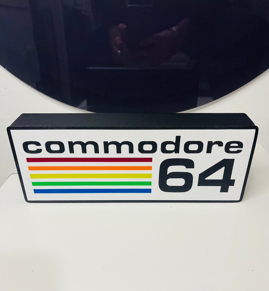 Lichtzeichen – Vintage-Heimcomputersdesign – Made in Italy - Cr3ativid - Lightbox - Plastik #2.1