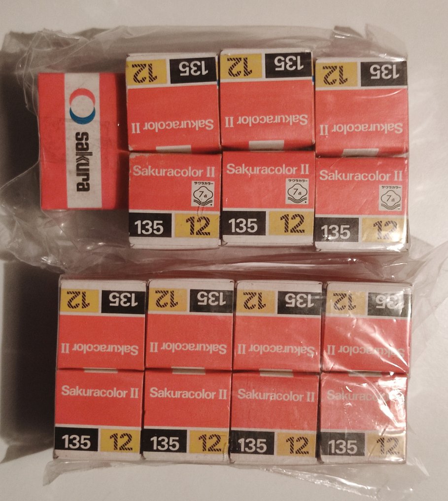 Sakura 15x Sakuracolor II 35mm (135-12) | Filme não utilizado #1.0