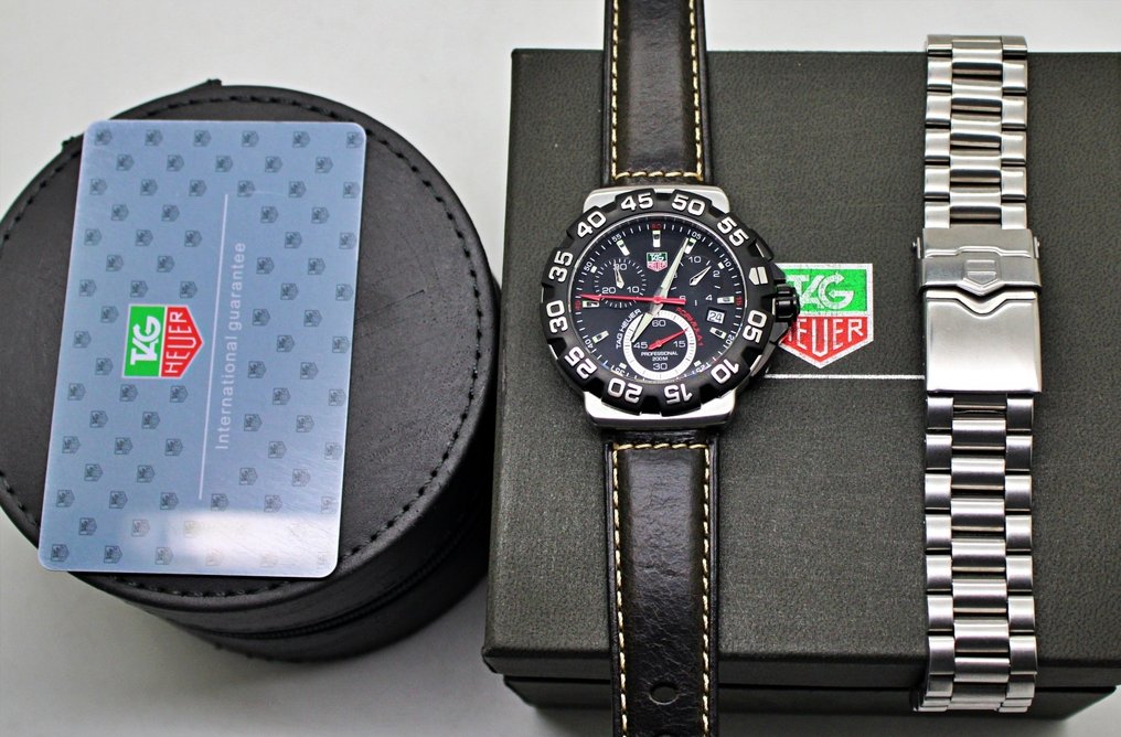 TAG Heuer - Formula 1 Chronograph - Fără preț de rezervă - CAH1110 Black Swiss Watch - Bărbați - 2000-2010 #2.1