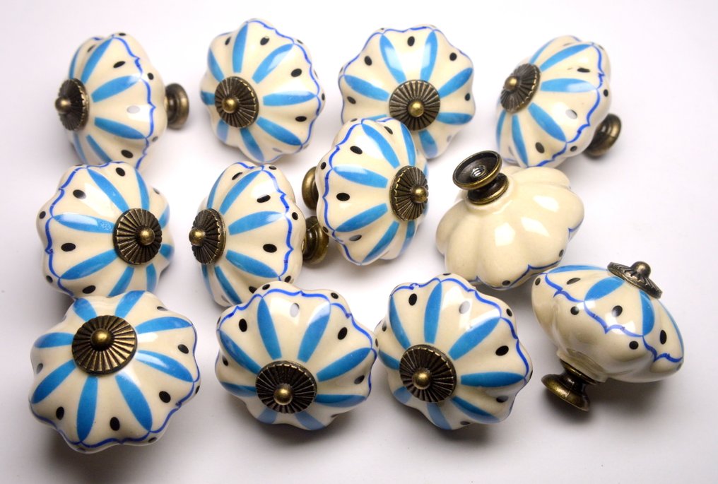  Χερούλι πόρτας (12) - 1960-1970 - Χειροποίητες κεραμικές λαβές  #1.0