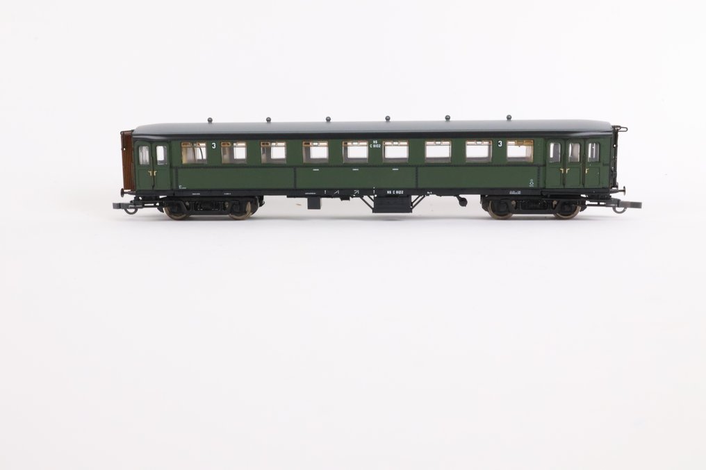 Roco H0 - 44982/-982.1 - 模型客運火車 (2) - Blokkendoos C8101 和 C8102 控制台/中间车厢 - NS #3.2