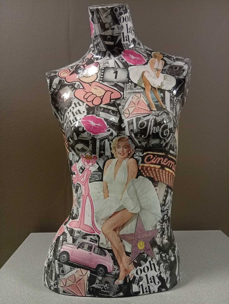 ESQ - The pink panter meets Marilyn mannequin #1.0