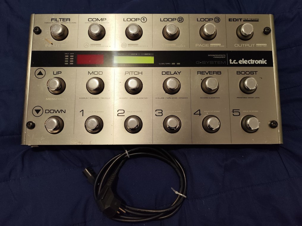 TC-Eletronic, G-System, Steve Vai - Pedală multi efect #1.0