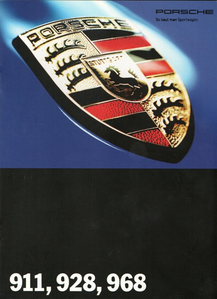 5 φυλλάδια Porsche - 911 (type 993), 928 en 968 #1.0
