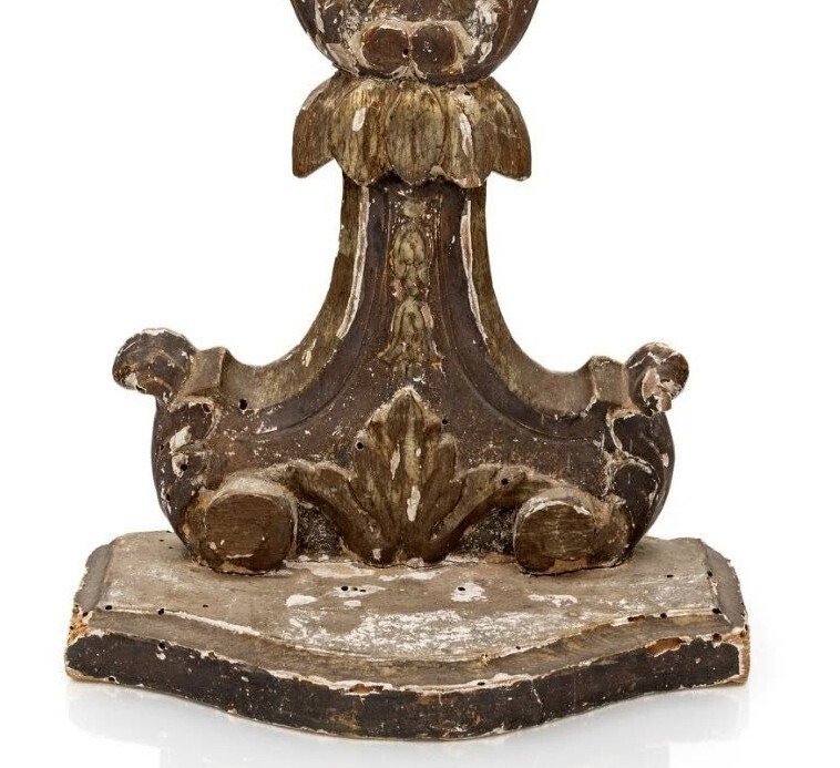 Reliekhouder - Hout - 1750-1800 - Reliquiario ad ostensorio - 43,5 cm #4.3