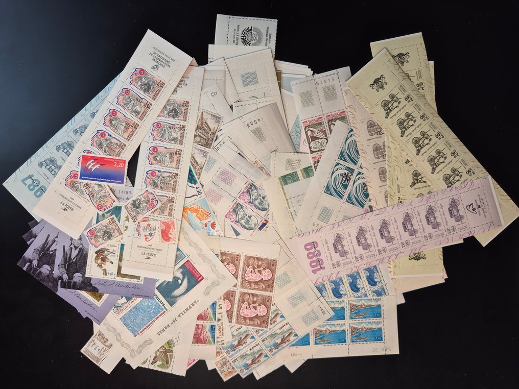 法国 1970/1998 - 散装全新邮票、收藏册和邮票簿，用于邮资或收藏。 - Yvert #1.0