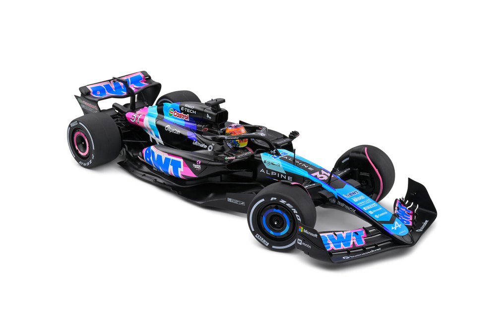 Solido 1:18 - Modell racerbil - Alpine F1 Team A524 #31 Miami GP 2024 - Esteban Ocon #1.0
