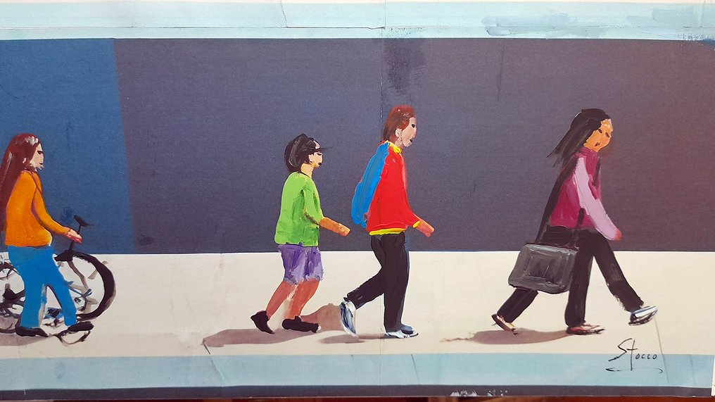 Giorgio Stocco - Strange people 57- opera unica #1.0