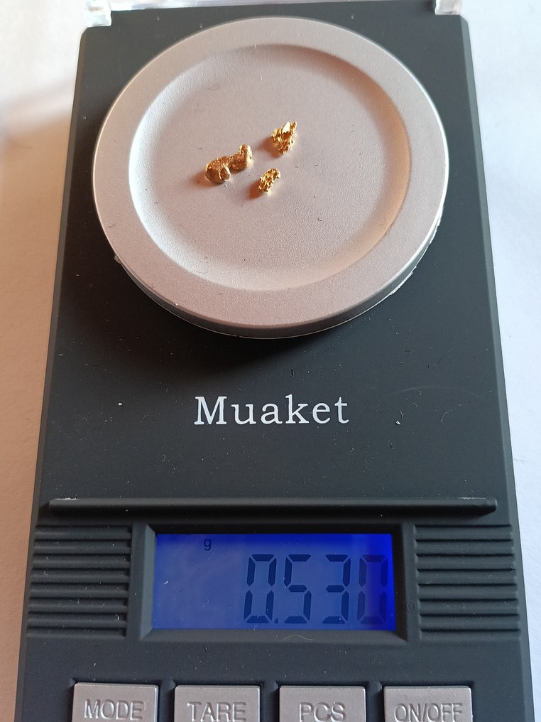 Gold Nugget- 0.53 g - (1) #1.0