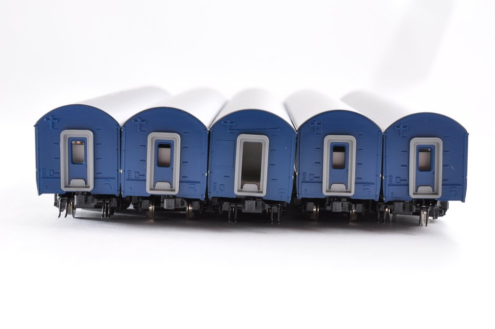 Kato N - 5086-1 5087-1 5097-1 - Treno automotore (5) - Narone 21, Nahane 20 e Narone 20 set di carrozze passeggeri sleeper, composto da 5 carrozze - JNR #4.3
