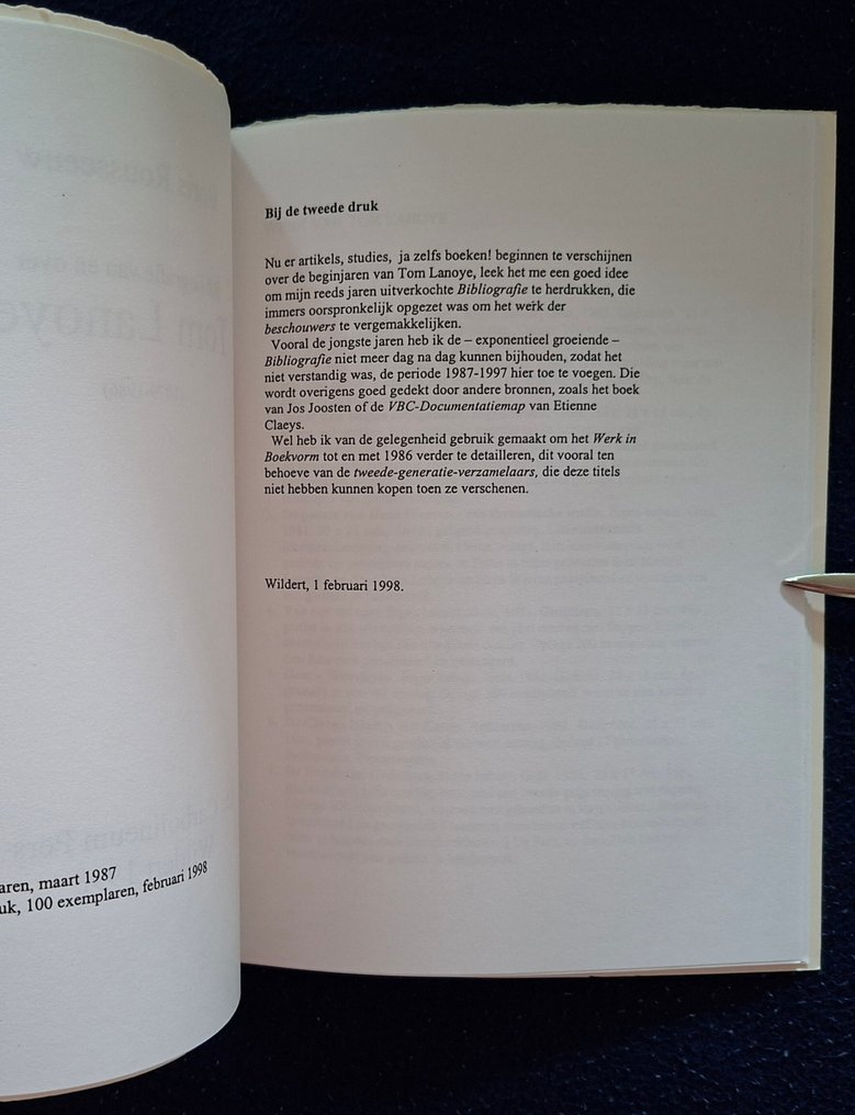 Tom Lanoye - Bibliografie - 1998-2022 #2.1